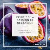 FRUIT DE LA PASSION ET NECTARINE