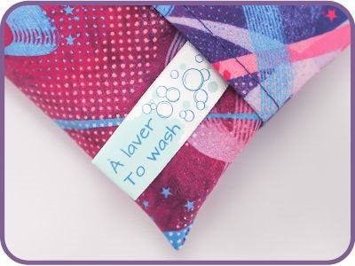 Öko-Teens - Vaness - Serviette Régulière + Pochette Individuelle
