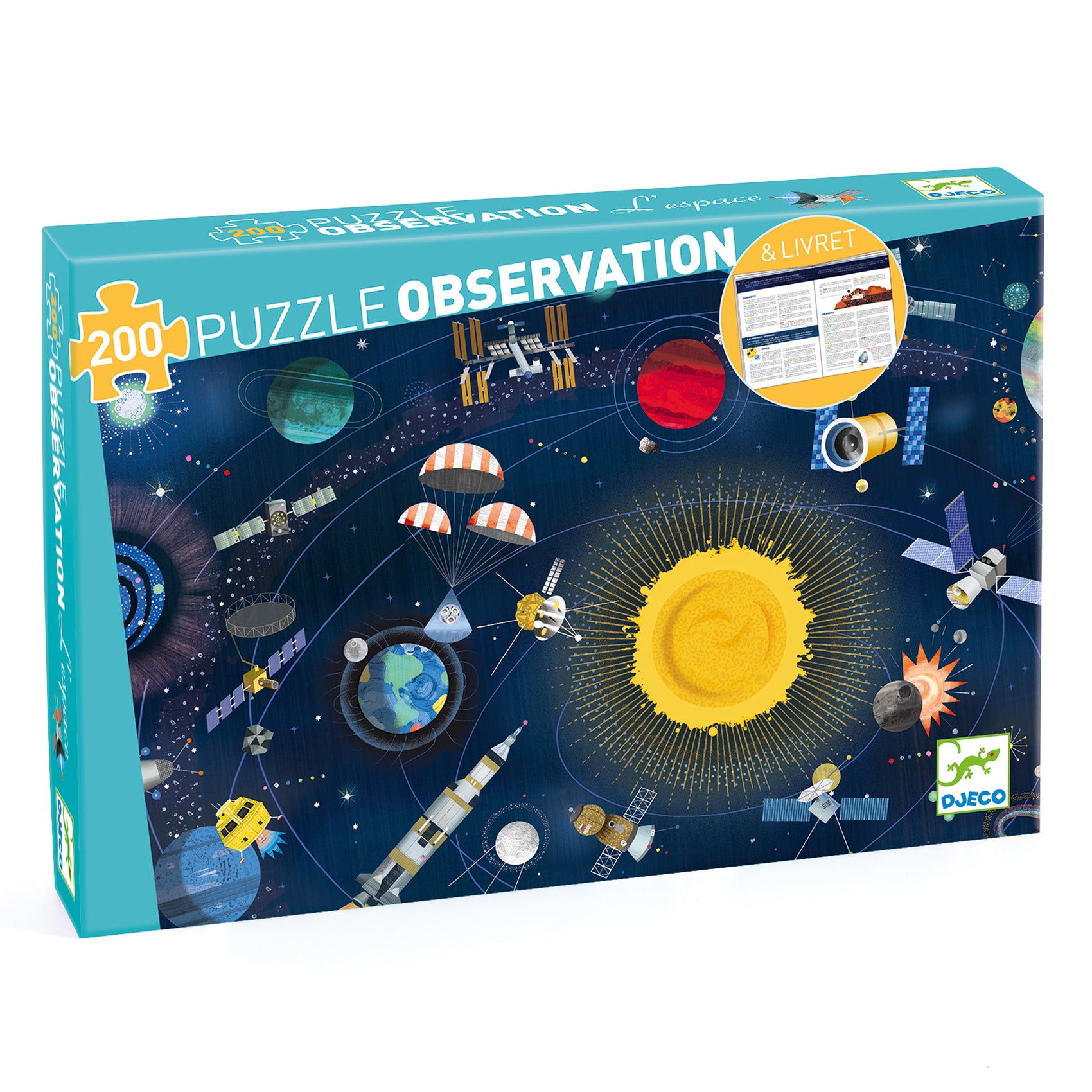 Puzzle observation / L'espace / 200 pcs