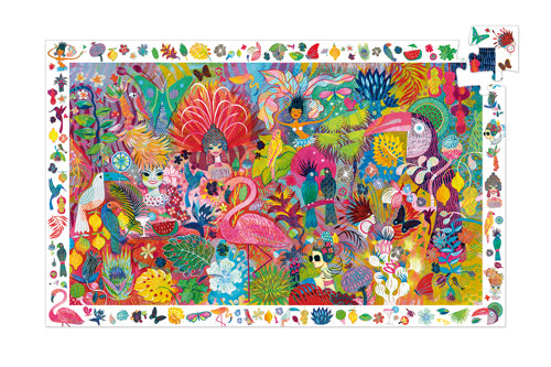Puzzle observation / Carnaval de Rio / 200 pcs