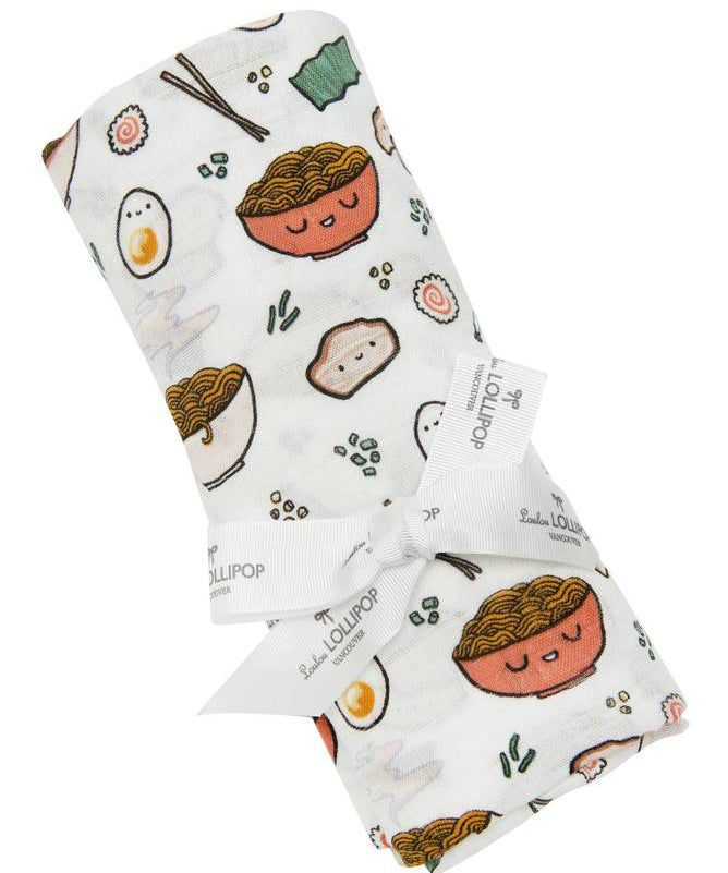 Couverture Mousseline Bambou-Ramen