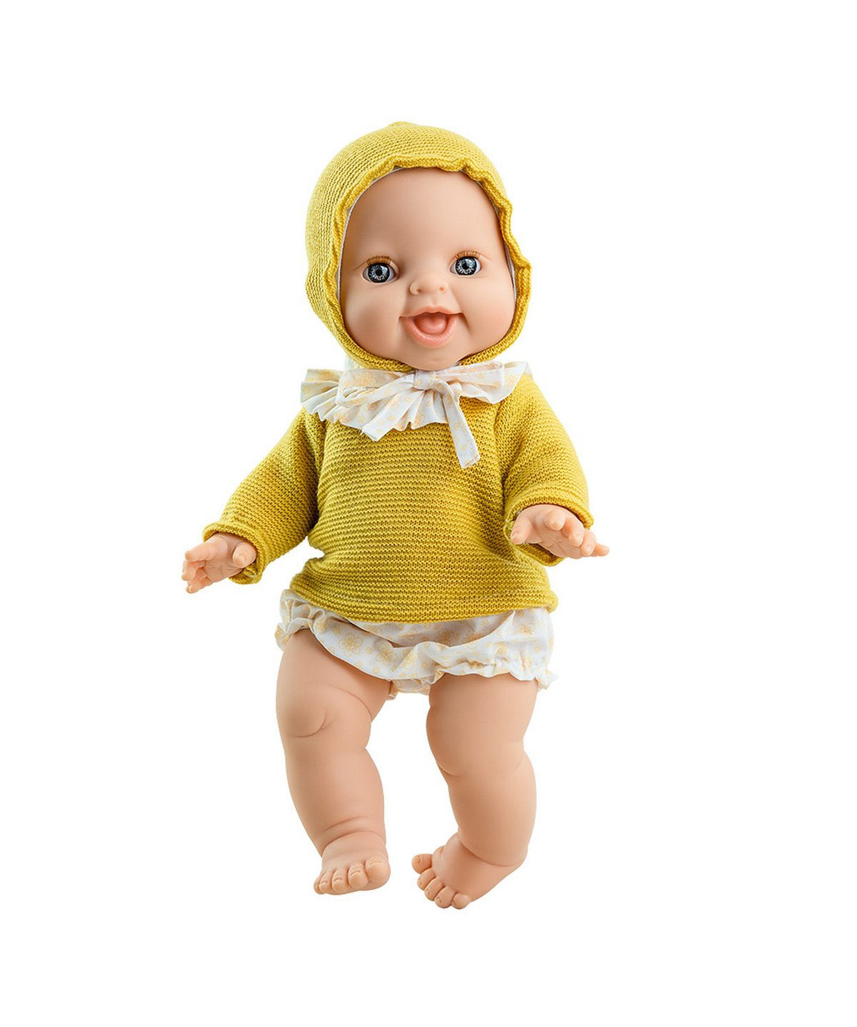 VÊTEMENT POUR POUPÉE GORDIS - CHANDAIL ET BONNET MOUTARDE AVEC SHORT - PAOLA REINA