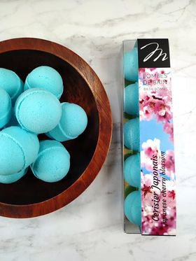 Boîte de 5 mini bombes - Cerisier Japonais