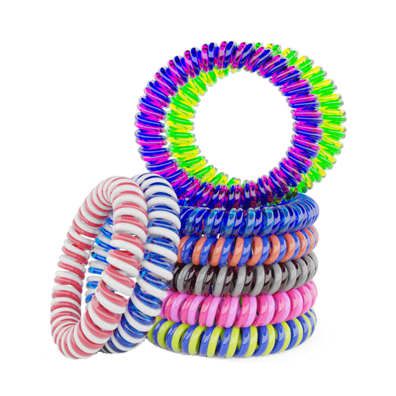 Bracelets anti moustiques réutilisables