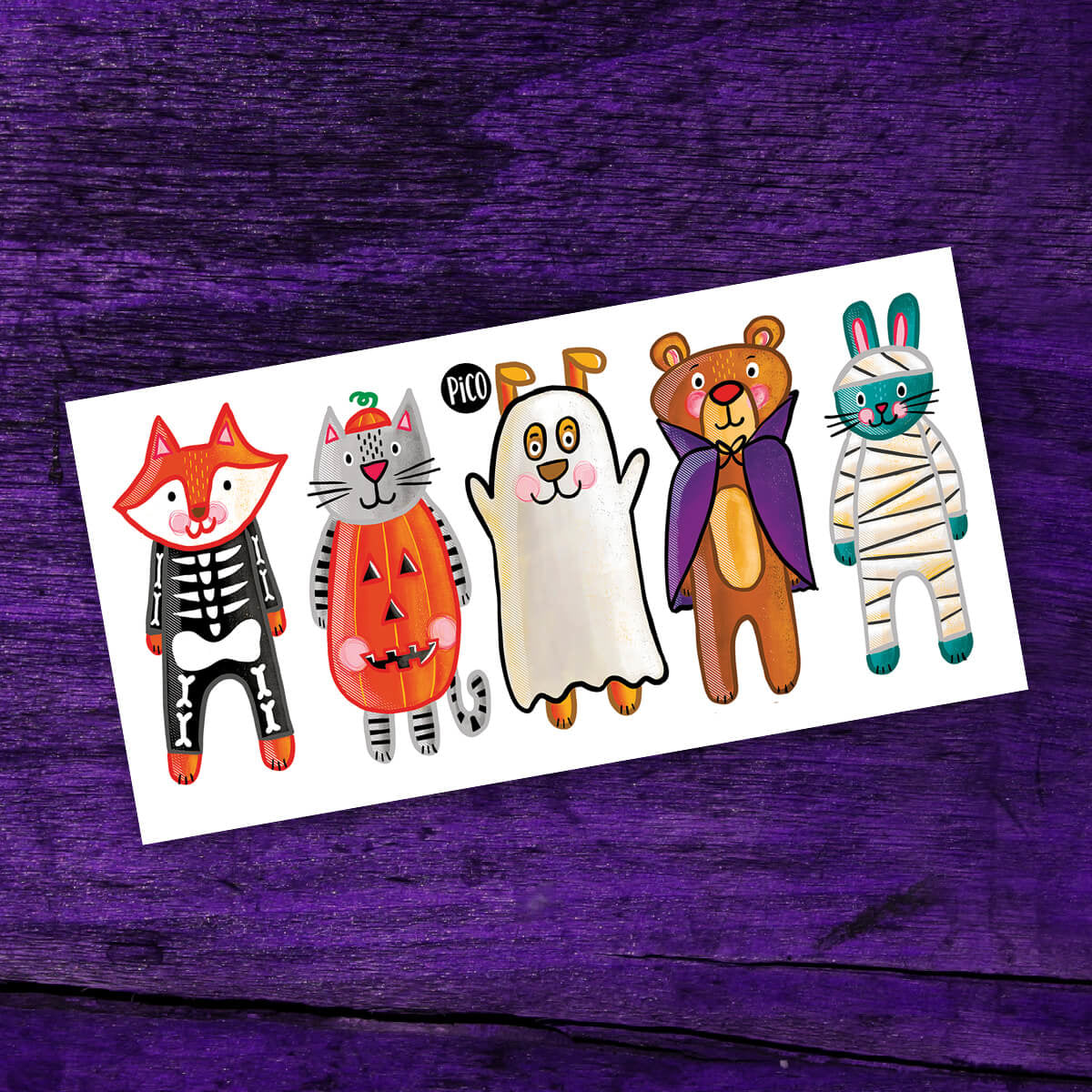 Les animaux costumés