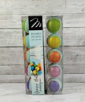 Boîte de 5 mini bombes -Gomme balloune
