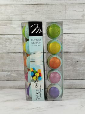 Boîte de 5 mini bombes -Gomme balloune