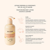 LOTION CORPORELLE NOIX DE COCO ET LAVANDE