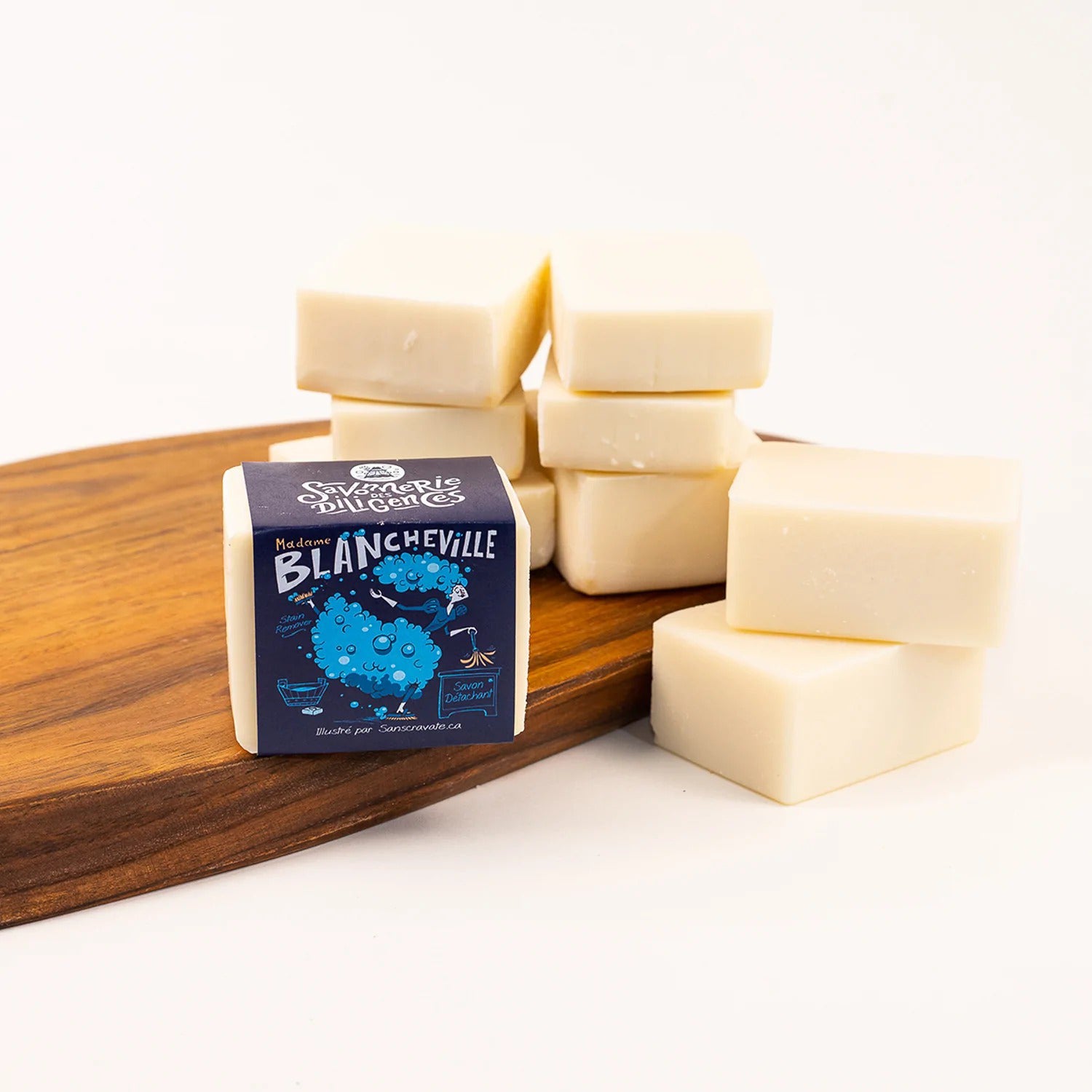Savon Mme Blancheville - détachant à l'huile de coco (200 g)