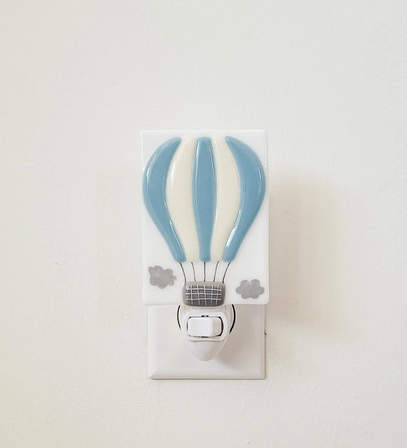 VEILLEUSE - BALADE EN MONTGOLFIÈRE - BLEU ALPIN