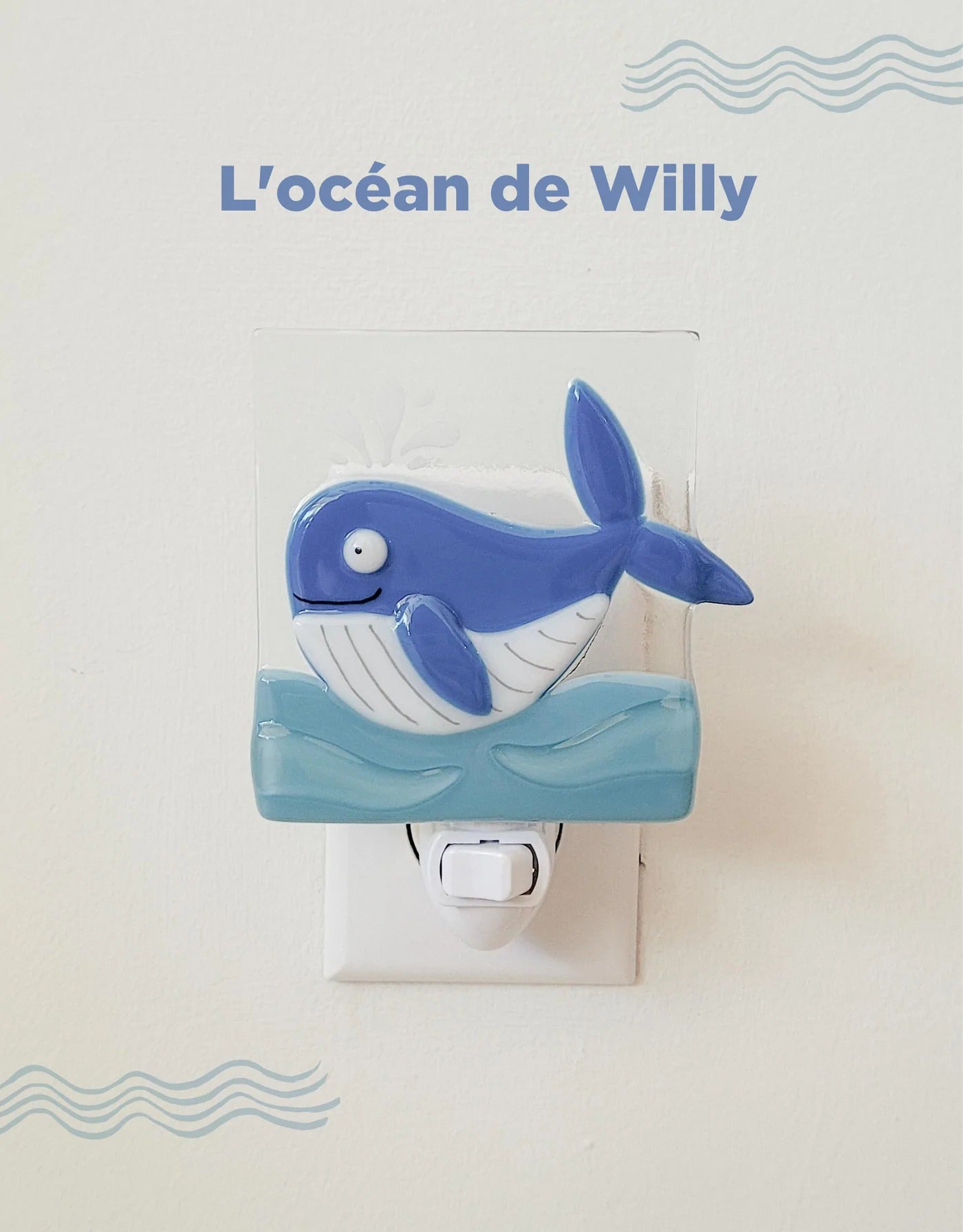 VEILLEUSE - L'OCÉAN DE WILLY
