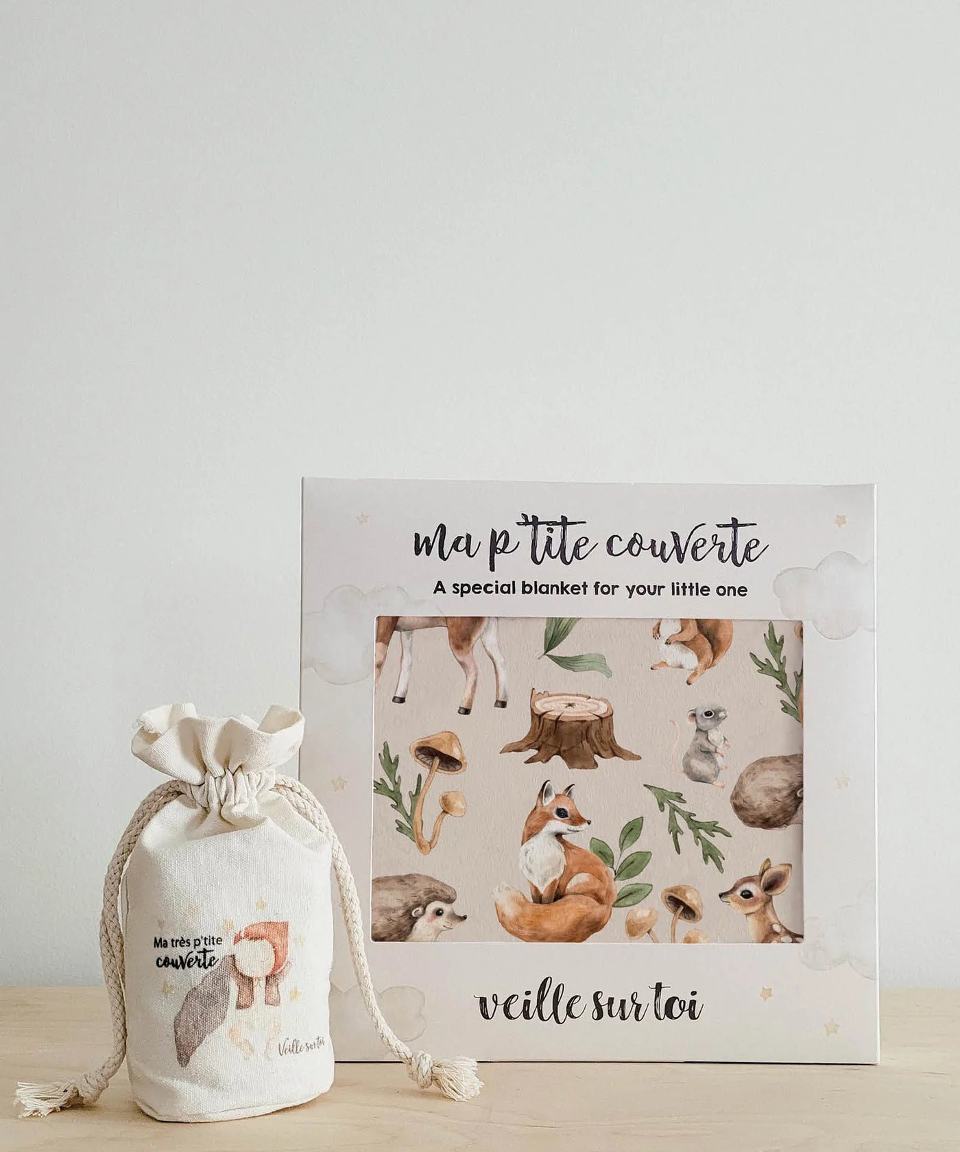 MA P'TITE COUVERTE - il était une fois dans la forêt
