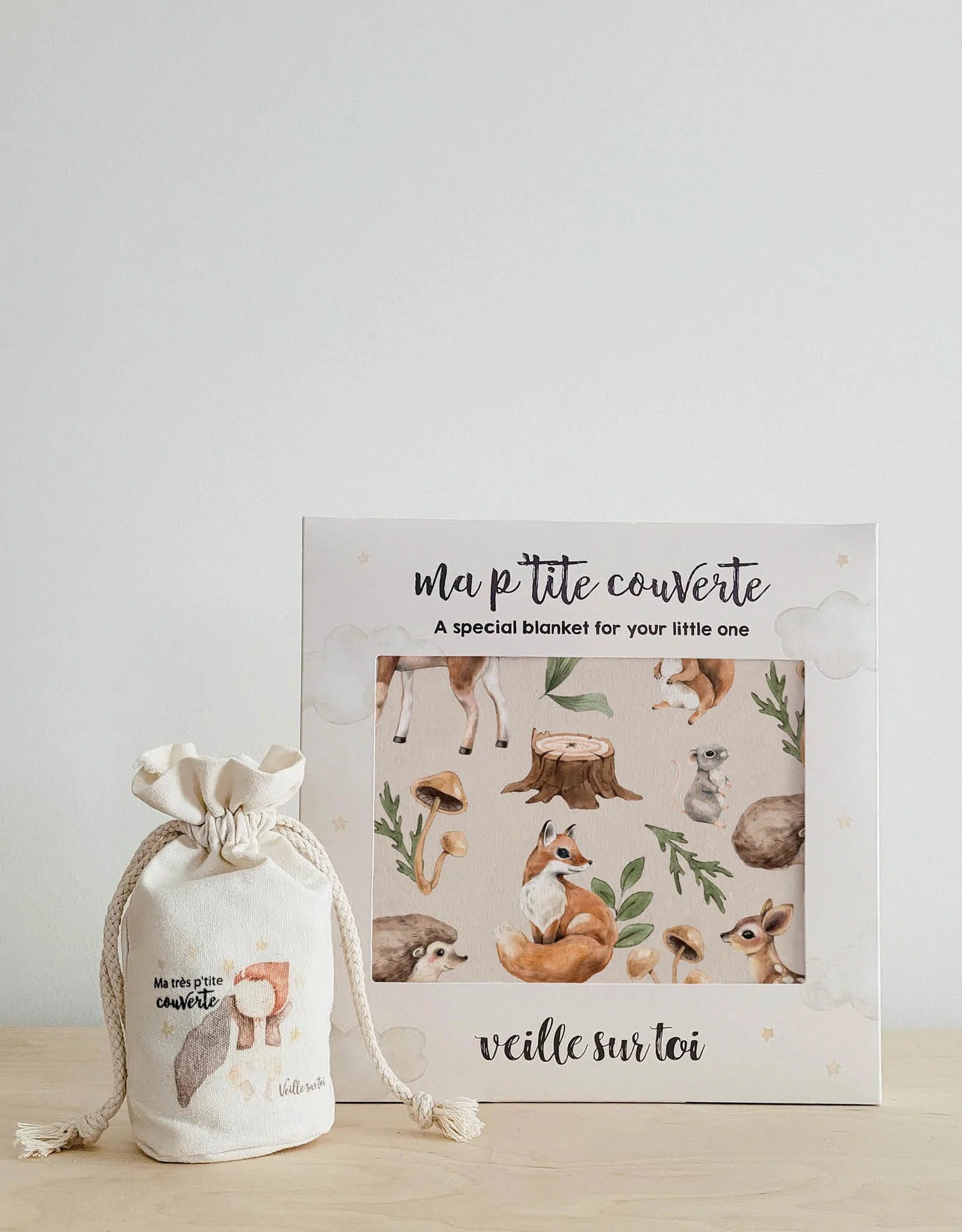 MA P'TITE COUVERTE - il était une fois dans la forêt