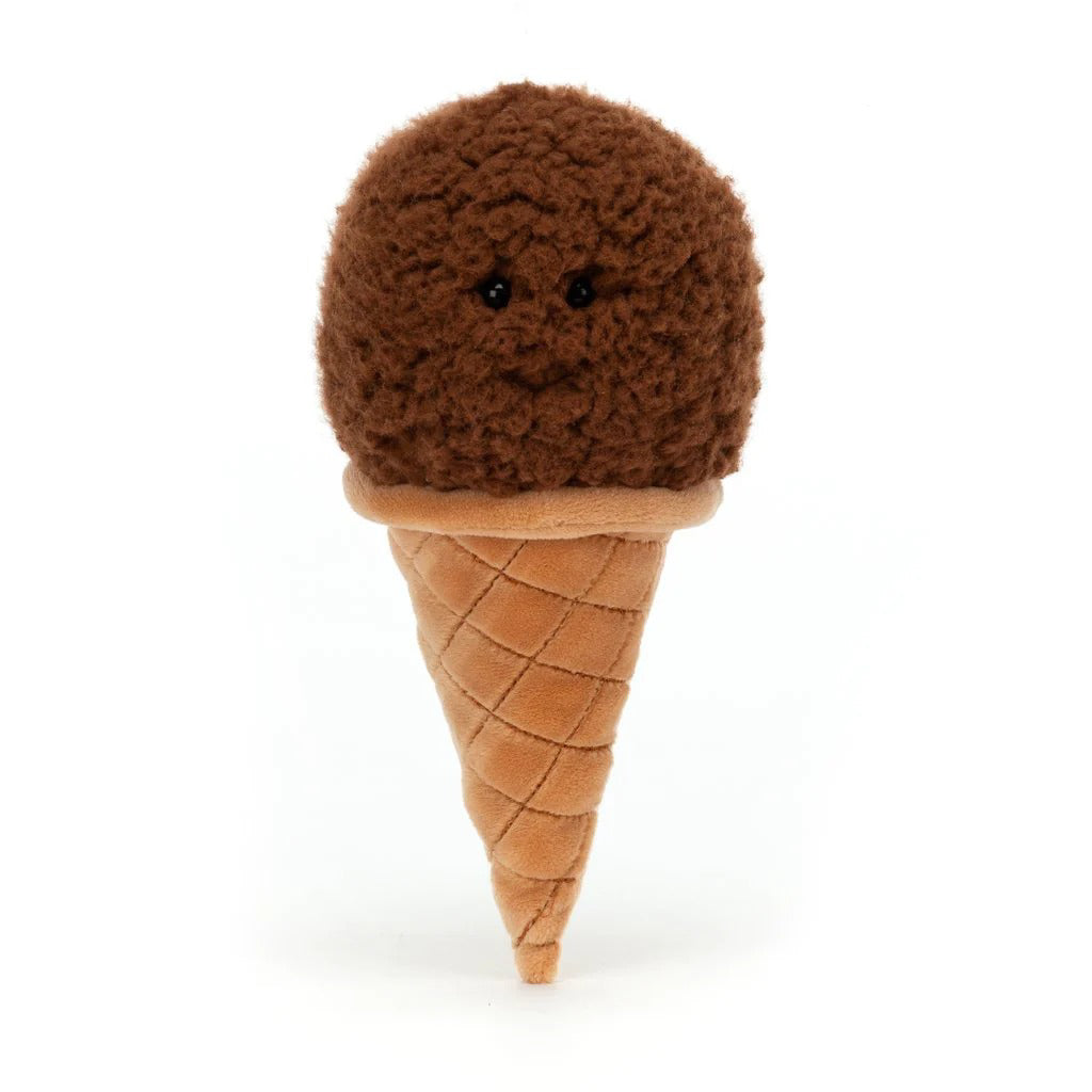 PelucheCornet de Crème Glacé chocolat
