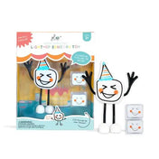 Glo Pals - Personnage avec 2 Cubes Lumineux Activés par l'Eau